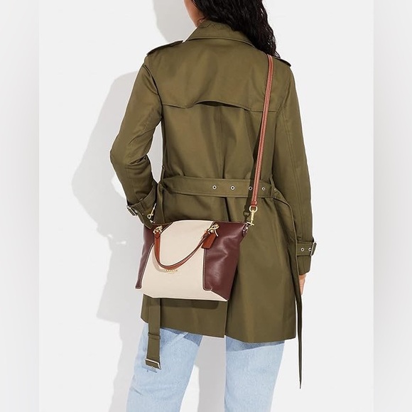 COACH Women's Kacey Satchel Crossbody - Picture 4 of 8